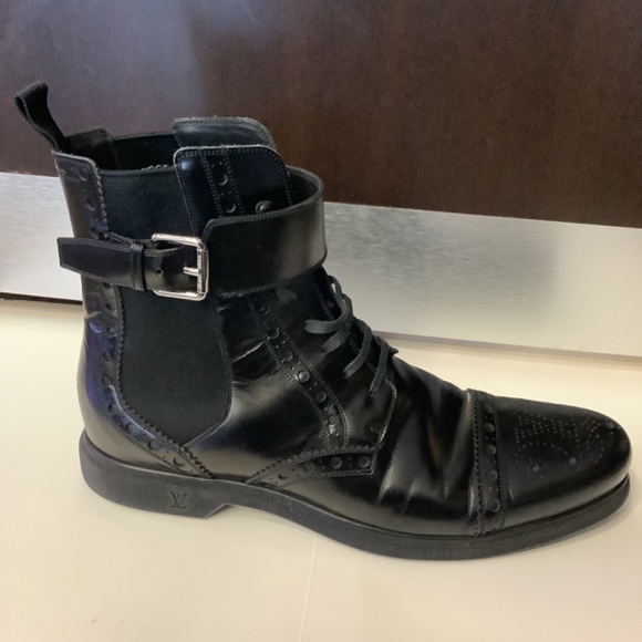Louis Vuitton Boots Anklet Black - Picture 5 of 8